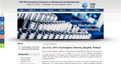 Desktop Screenshot of icmm.org